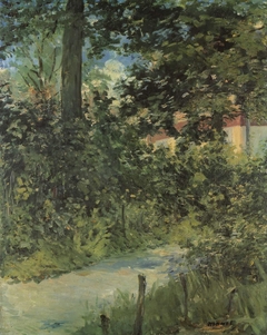 A garden path in Rueil by Edouard Manet