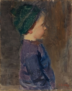 A little Boy by Christian Krohg