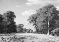 A Summer's Day in the Jægersborg Deer Park, North of Copenhagen by P C Skovgaard