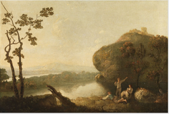 A View near Rome by Richard Wilson