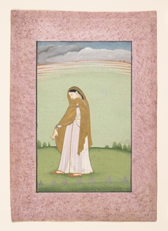 Abhisarika Nayika, a Heroine Longing for Her Lover by Anonymous