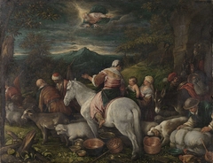 Abraham Leaves Haran by Unknown Artist