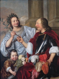 Allegorical Family Portrait by Jan de Bray