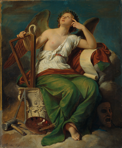 Allegorie der Kunst by Karl von Blaas