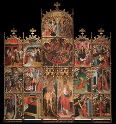 Altarpiece of Saint Michael and Saint Peter by Jaume Cirera