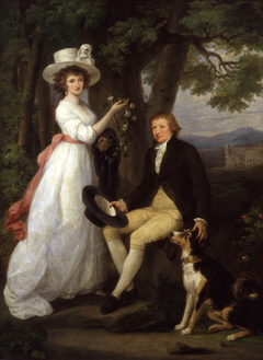 Anna Maria Jenkins; Thomas Jenkins by Angelica Kauffman