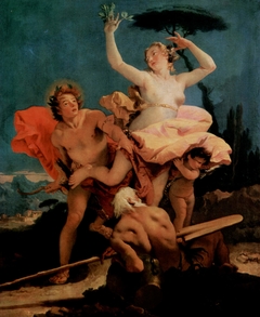 Apollo and Daphne by Giovanni Battista Tiepolo