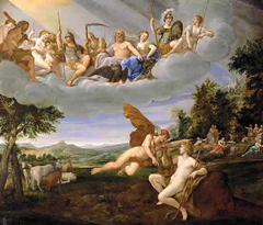 Apollo and Hermes by Francesco Albani