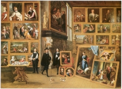 Archduke Leopold Wilhelm in his Gallery in Brussels by David Teniers the Younger