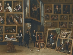 Archduke Leopold Wilhelm in his Gallery in Brussels by David Teniers the Younger