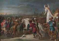 Armida en la batalla frente a los sarracenos by David Teniers the Younger