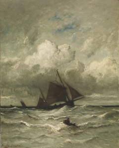 At Sea by Jules Dupré