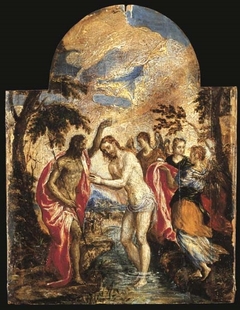 Baptism of Christ by El Greco