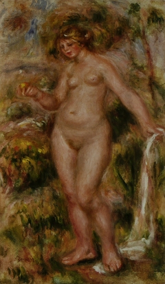 Bather by Auguste Renoir