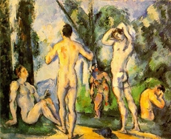 Bathers by Paul Cézanne