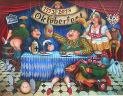 Bavarian idyll - Oktoberfest....2018 by Jacek Lipowczan