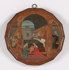 Birth Tray (Desco da Parto) Depicting the Birth of the Virgin by Anonymous