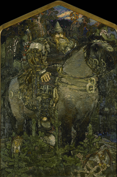 Bogatyr by Mikhail Vrubel