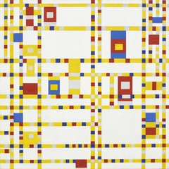 Broadway Boogie-Woogie by Piet Mondrian