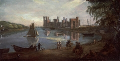 Caernarfon Castle by Paul Sandby