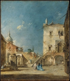 Capriccio by Francesco Guardi