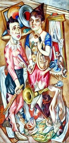 Carnival by Max Beckmann