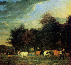 Cattle near a Wood by Karel Dujardin