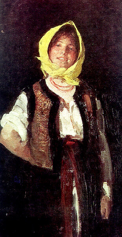 Cheerful peasant by Nicolae Grigorescu