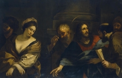 Christ and the Woman Taken in Adultery by Pietro da Cortona