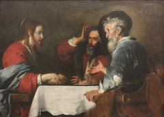 Christ at Emmaus by Bernardo Strozzi