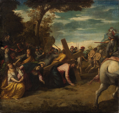 Christ Carrying the Cross by Scarsellino