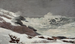 Coast in Winter by Winslow Homer