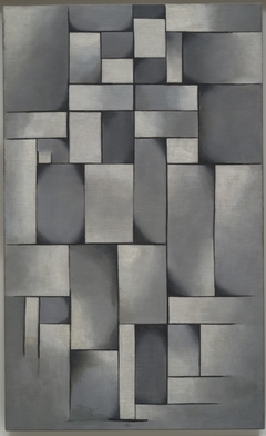 Composition in Gray (Rag-time) by Theo van Doesburg