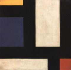 Contra-compositie IV by Theo van Doesburg