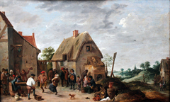 Dance at a Village Fair by David Teniers the Younger