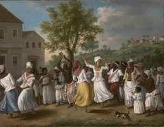 Dancing Scene in the West Indies by Agostino Brunias