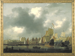 De Buitenkant te Amsterdam, omstreeks 1650 by Reinier Nooms