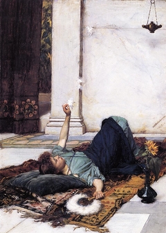 Dolce Far Niente by John William Waterhouse