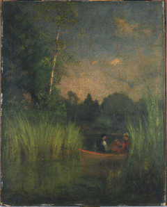 Dusk in the Rushes (Alexandria Bay) by George Inness