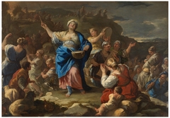 El cántico de la profetisa María by Luca Giordano