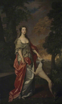 Elizabeth Gunning, Duchess of Hamilton and later Duchess of Argyll, 1733 - 1790 by Gavin Hamilton