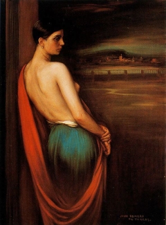 En la ribera by Julio Romero de Torres