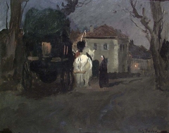 Evening in Beaulieu by Frits Thaulow