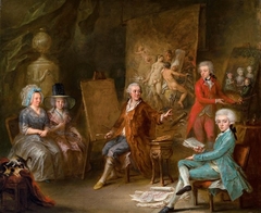 Familienbildnis by Martin Johann Schmidt