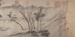 Farewell at the Bridge of the Hanging Rainbow by Tang Yin