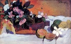 Fleurs dans une coupe by Paul Gauguin