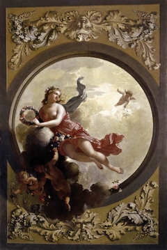 Flora with Putti Strewing Flowers by Adriaen van der Werff