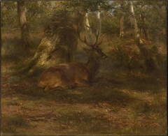 Forest with a Buck by Rosa Bonheur