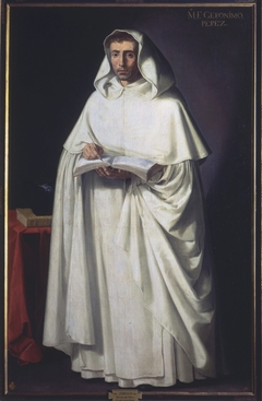 Friar Jerónimo Pérez by Francisco de Zurbarán