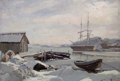 From Koholmen near Kristiansand by Johan Martin Nielssen